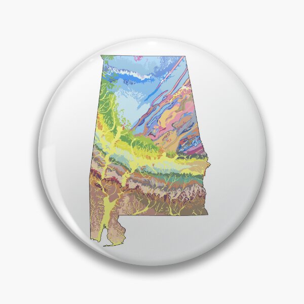 Item preview, Geologic Map of Alabama designed and sold by SABriggs.