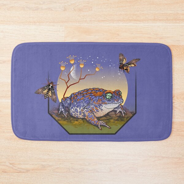 Item preview, Veri Peri Toad with Death's-head Moths designed and sold by BeautyBugHub.
