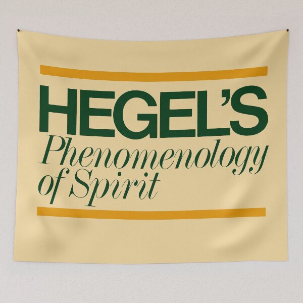 Item preview, Hegels Phenomenology of Spirit - Book Cover, Aesthetic, Philosophy, Dialectics designed and sold by SpaceDogLaika.