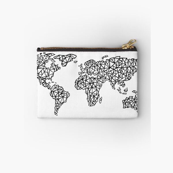 Item preview, World Map white designed and sold by Bridget Davidson.