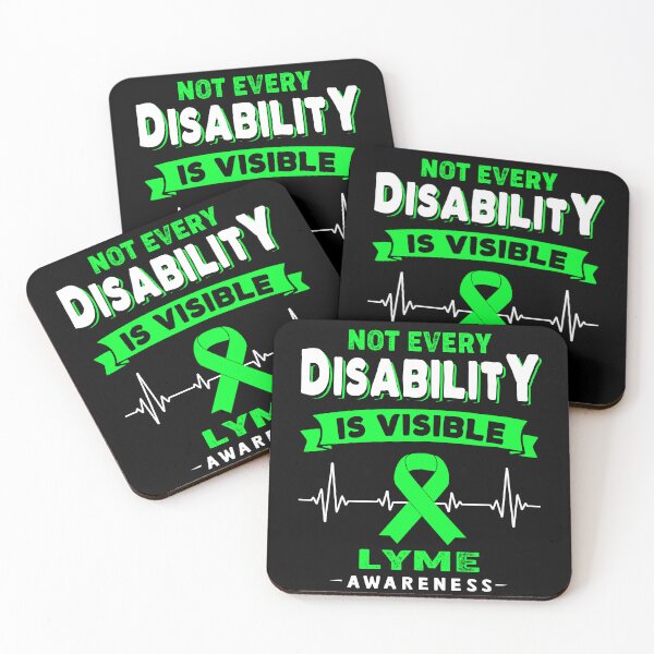 Item preview, Lyme Awareness - Not Every Disability Is Visible designed and sold by RidnerStore.