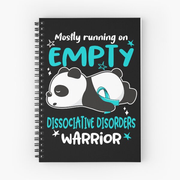 Item preview, Dissociative Disorders Awareness - Mostly Running On Empty Dissociative Disorders Warrior designed and sold by Hilten.
