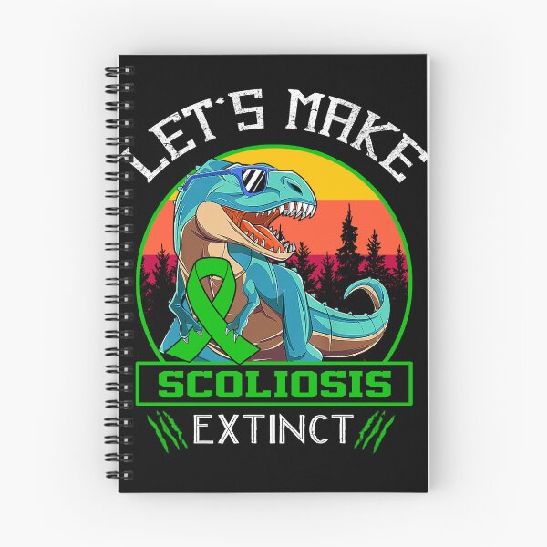 Item preview, Let's Make Scoliosis Extinct Dinosaur Men Women Kid designed and sold by Mnrshirley.