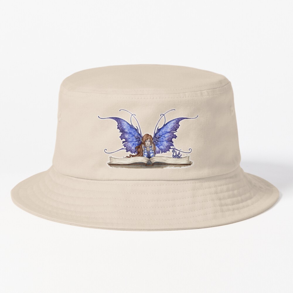 Bookwyrm Bucket Hat for Sale by AmyBrownArt