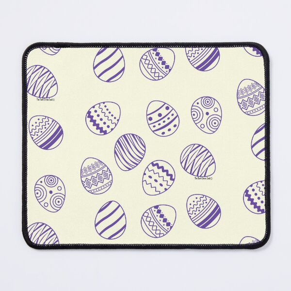 Item preview, Easter Egg Pattern - Purple & Cream designed and sold by DarkGreenSoul.