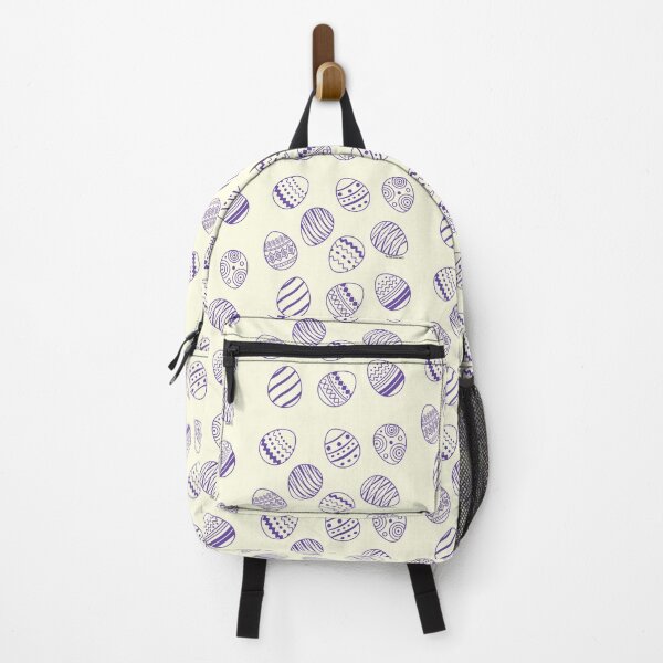 Item preview, Easter Egg Pattern - Purple & Cream designed and sold by DarkGreenSoul.