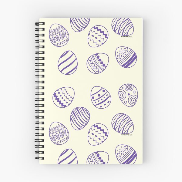 Item preview, Easter Egg Pattern - Purple & Cream designed and sold by DarkGreenSoul.