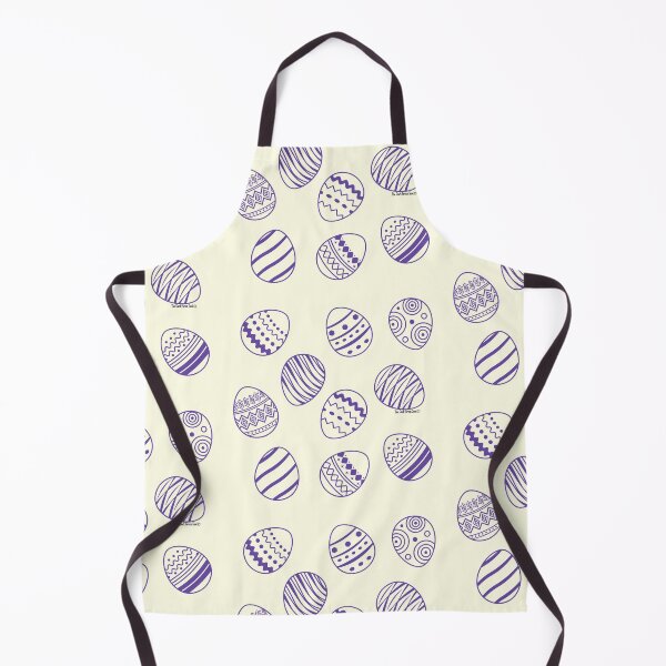 Item preview, Easter Egg Pattern - Purple & Cream designed and sold by DarkGreenSoul.