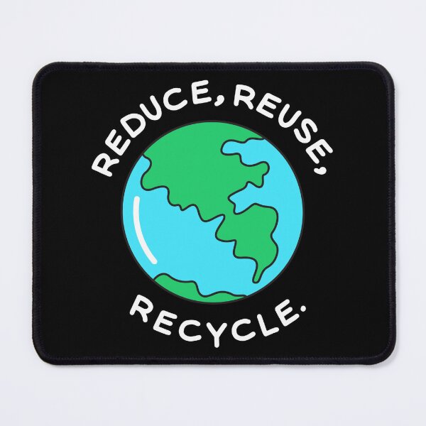 Item preview, reduce reuse recycle designed and sold by harounshirt.