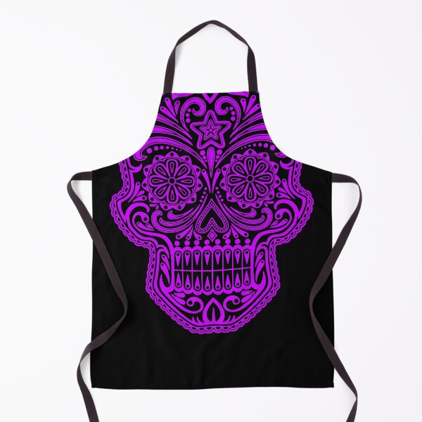 Item preview, Intricate Purple and Black Sugar Skull designed and sold by JeffBartels.