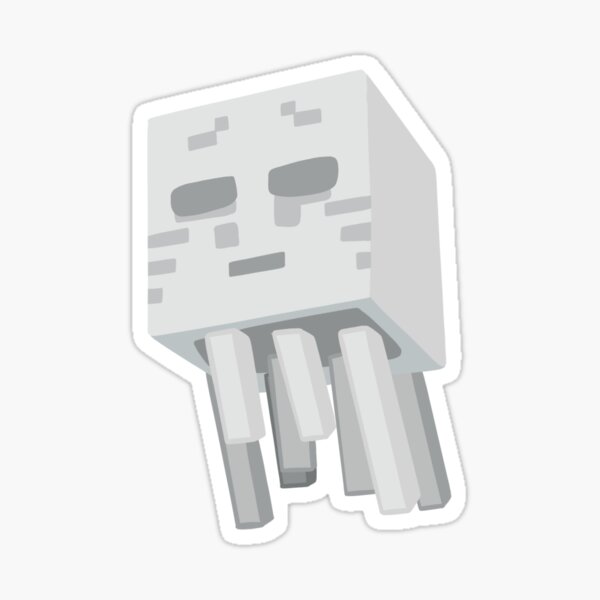 Minecraft Ghast Sticker