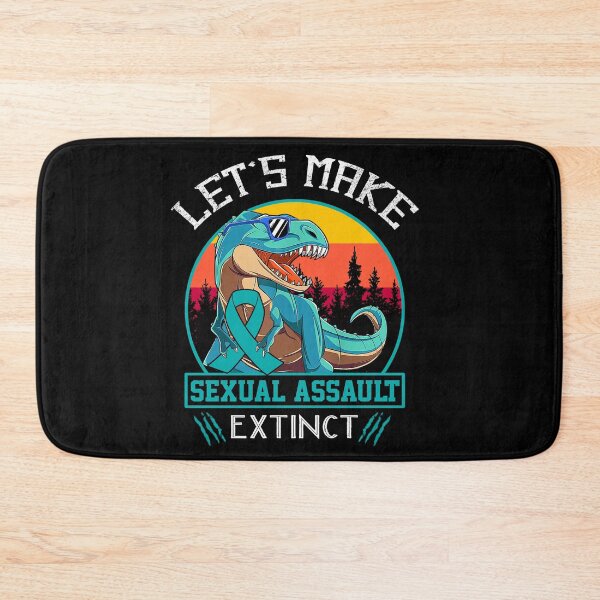 Item preview, Let's Make Sexual Assault Extinct Dinosaur Men Women Kid designed and sold by Mnrshirley.