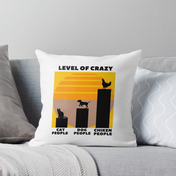 Item preview, Level of crazy chicken people designed and sold by Douniaya.