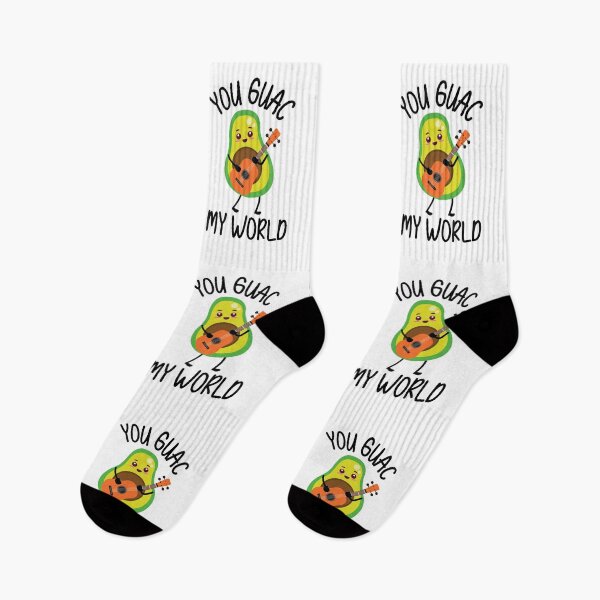 Artikelvorschau, You Guac My World – Avocado spielt Gitarre entworfen und verkauft von foodiemarie.