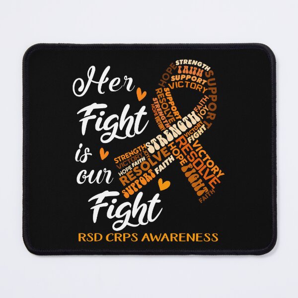 Item preview, RSD CRPS Warrior, Her Fight is our Fight RSD CRPS Awareness designed and sold by Greggwillard.