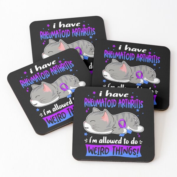 Item preview, Rheumatoid Arthritis Awareness, I Have Rheumatoid Arthritis i'm Allowed to do Weird Things! designed and sold by Tammyilaria.