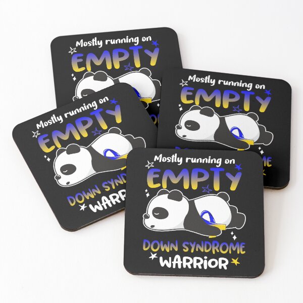 Item preview, Down Syndrome Awareness - Mostly Running On Empty Down Syndrome Warrior designed and sold by Hilten.