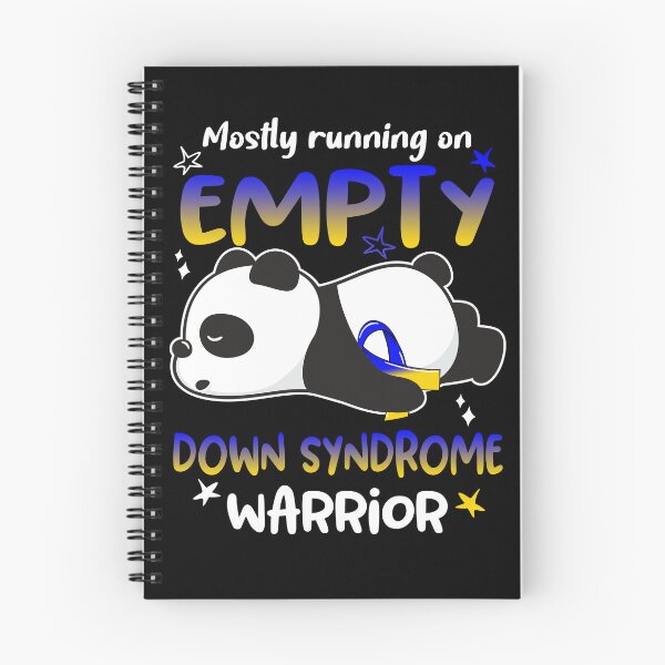 Item preview, Down Syndrome Awareness - Mostly Running On Empty Down Syndrome Warrior designed and sold by Hilten.