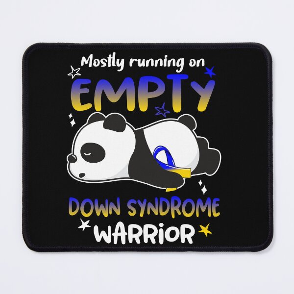 Item preview, Down Syndrome Awareness - Mostly Running On Empty Down Syndrome Warrior designed and sold by Hilten.