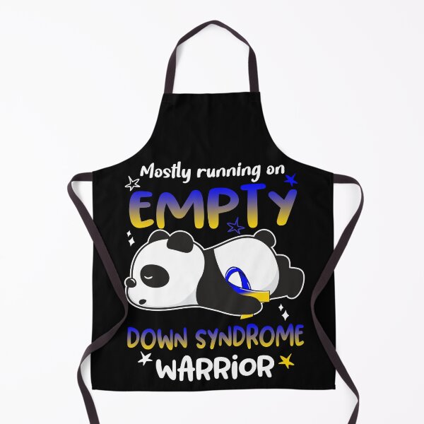 Item preview, Down Syndrome Awareness - Mostly Running On Empty Down Syndrome Warrior designed and sold by Hilten.