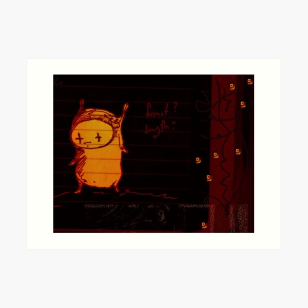 Little Chap, format, length Art Print