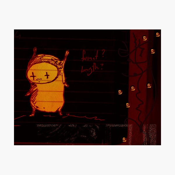 Little Chap, format, length Photographic Print