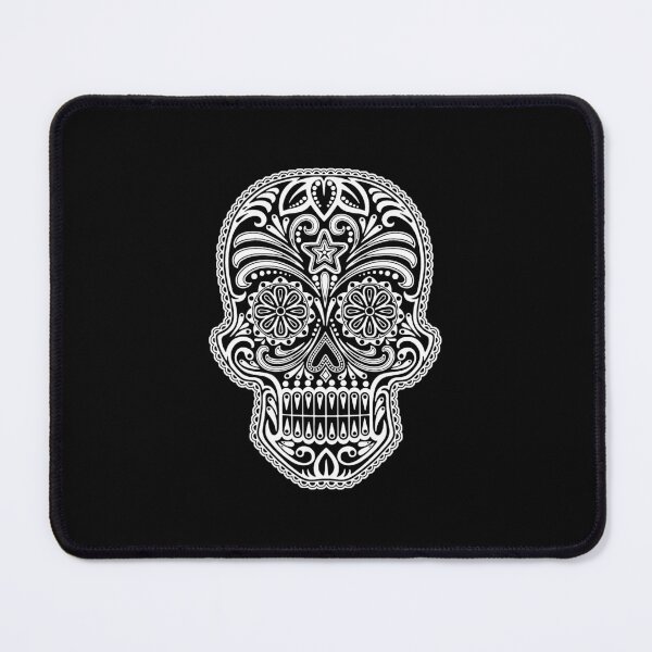 Item preview, Intricate White and Black Sugar Skull designed and sold by JeffBartels.