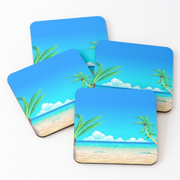 Item preview, Beach cartoon designed and sold by shoping11228.