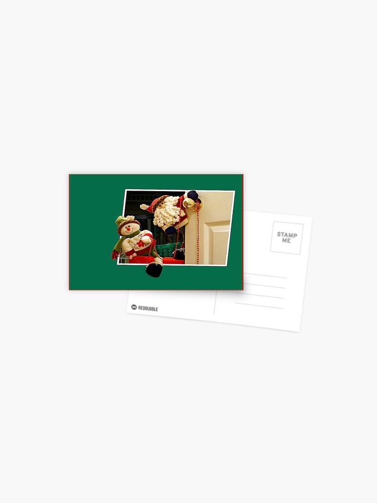Thumbnail 1 of 2, Postcard, Wishing Happy Holidays designed and sold by MaluC.