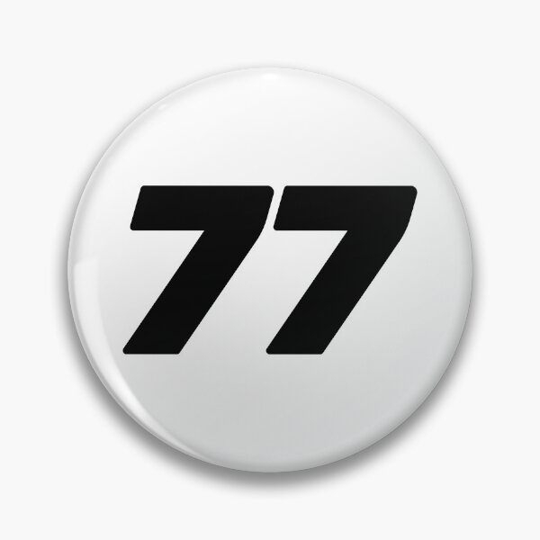 Item preview, 77 Bot. Driver Number 2022 Season (Black) designed and sold by FilipeFerreira.