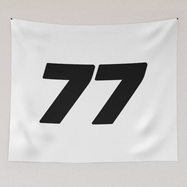 Item preview, 77 Bot. Driver Number 2022 Season (Black) designed and sold by FilipeFerreira.