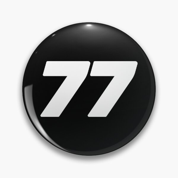 Item preview, 77 Bot. Driver Number 2022 Season (Black BG) designed and sold by FilipeFerreira.