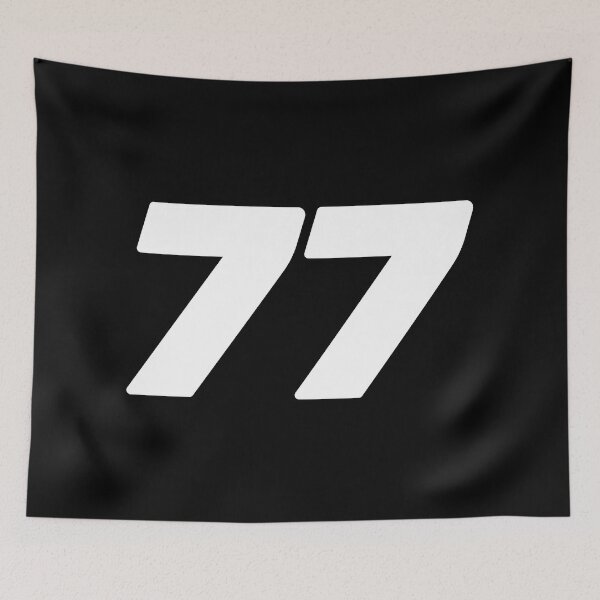 Item preview, 77 Bot. Driver Number 2022 Season (Black BG) designed and sold by FilipeFerreira.