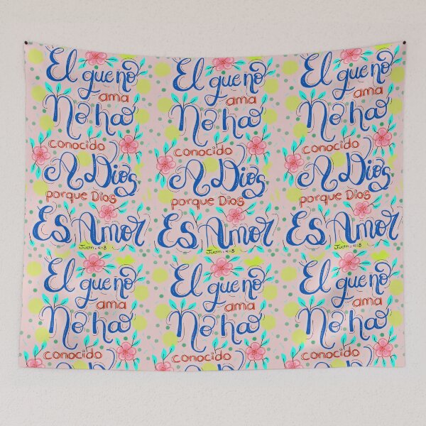 Item preview, Dios es amor designed and sold by Trazoscreativos.