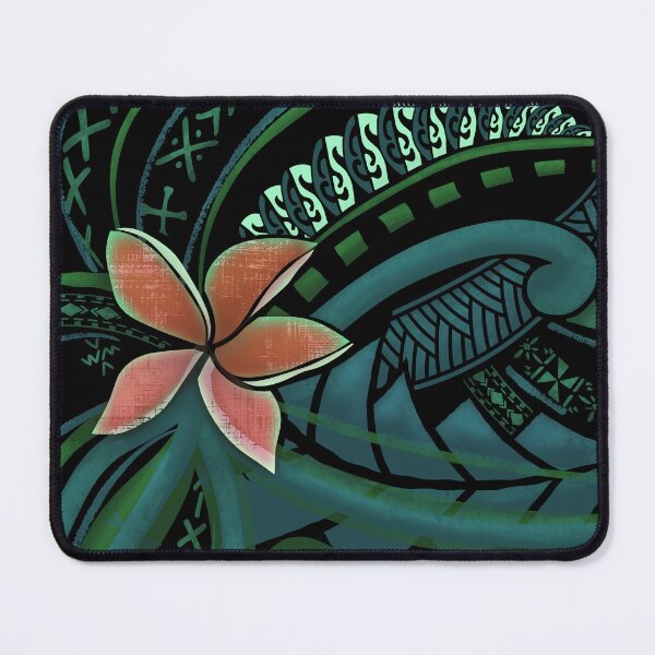 Item preview, Samoan Malu Tropical Floral Art 2087 designed and sold by sunnthreads.