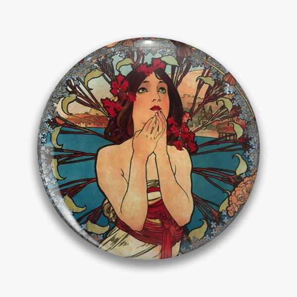 Item preview, Monaco Monte Carlo 1897 - Mucha Art Nouveau Enhanced designed and sold by molamode.