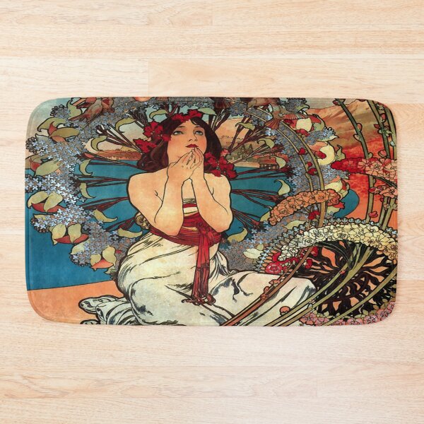 Item preview, Monaco Monte Carlo 1897 - Mucha Art Nouveau Enhanced designed and sold by molamode.