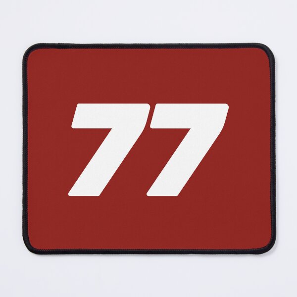 Item preview, 77 Bot. Driver Number 2022 Season (Red BG) designed and sold by FilipeFerreira.