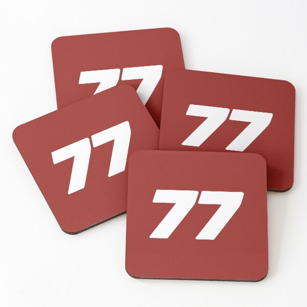 Item preview, 77 Bot. Driver Number 2022 Season (Red BG) designed and sold by FilipeFerreira.