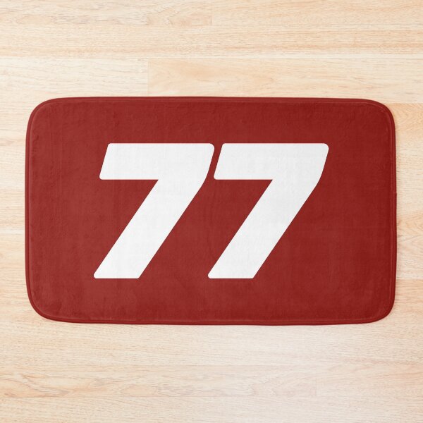 Item preview, 77 Bot. Driver Number 2022 Season (Red BG) designed and sold by FilipeFerreira.