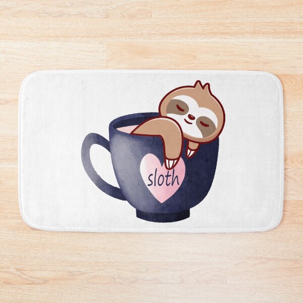 Item preview, Beautiful Sloth Sleep In Cup Coffee Art designed and sold by virillanissa.
