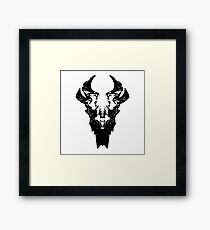 Elder Dragon Skull Framed Print