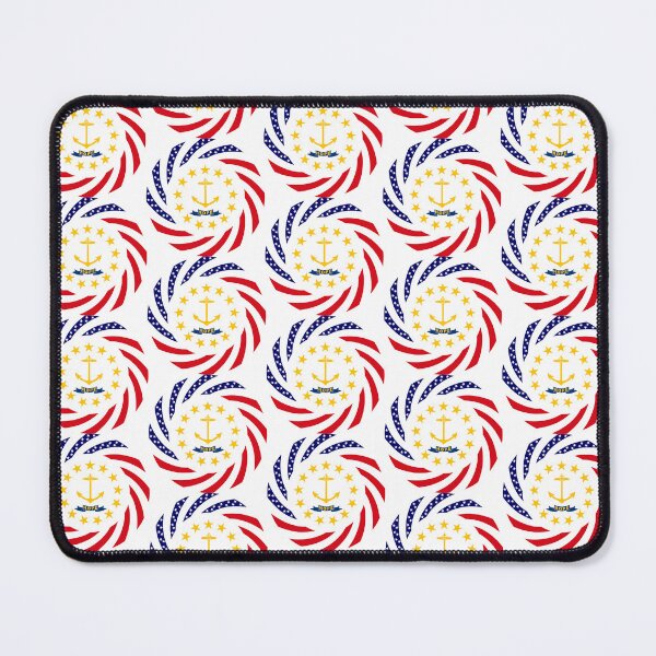 Item preview, Rhode Island Murican Patriot Flag Series designed and sold by Carbon-Fibre Media.