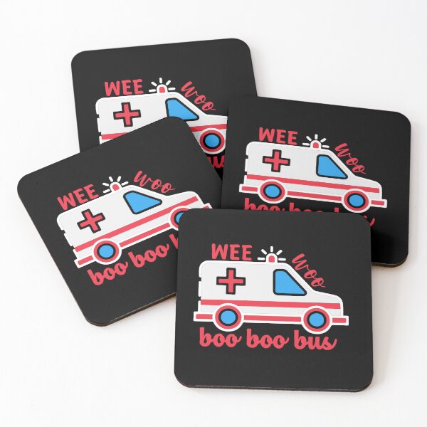 Item preview, Wee woo boo boo bus designed and sold by pnkpopcorn.