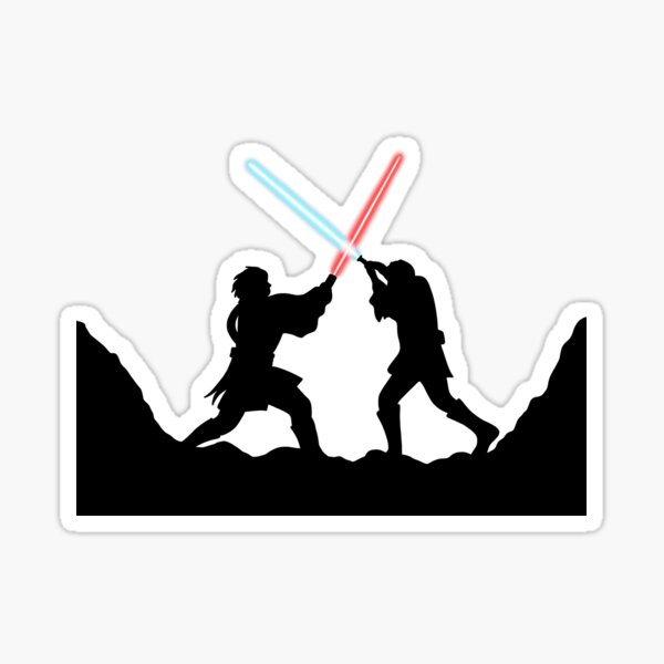 Vista previa del artículo con la obra «Batalla de Mustafar», diseñado y vendido por Laurensparkes.