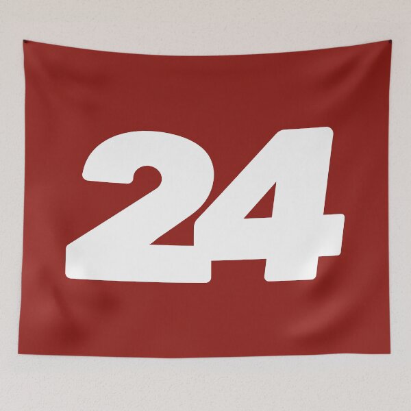 Item preview, 24 ZHO. Driver Number 2022 Season (Red BG) designed and sold by FilipeFerreira.