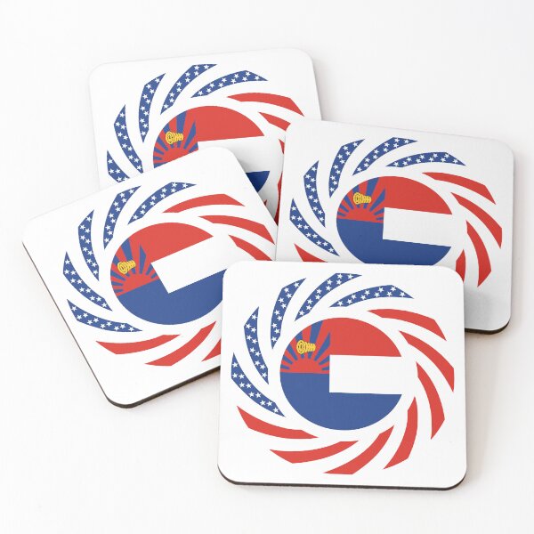 Item preview, Karen American Multinational Patriot Flag Series designed and sold by Carbon-Fibre Media.