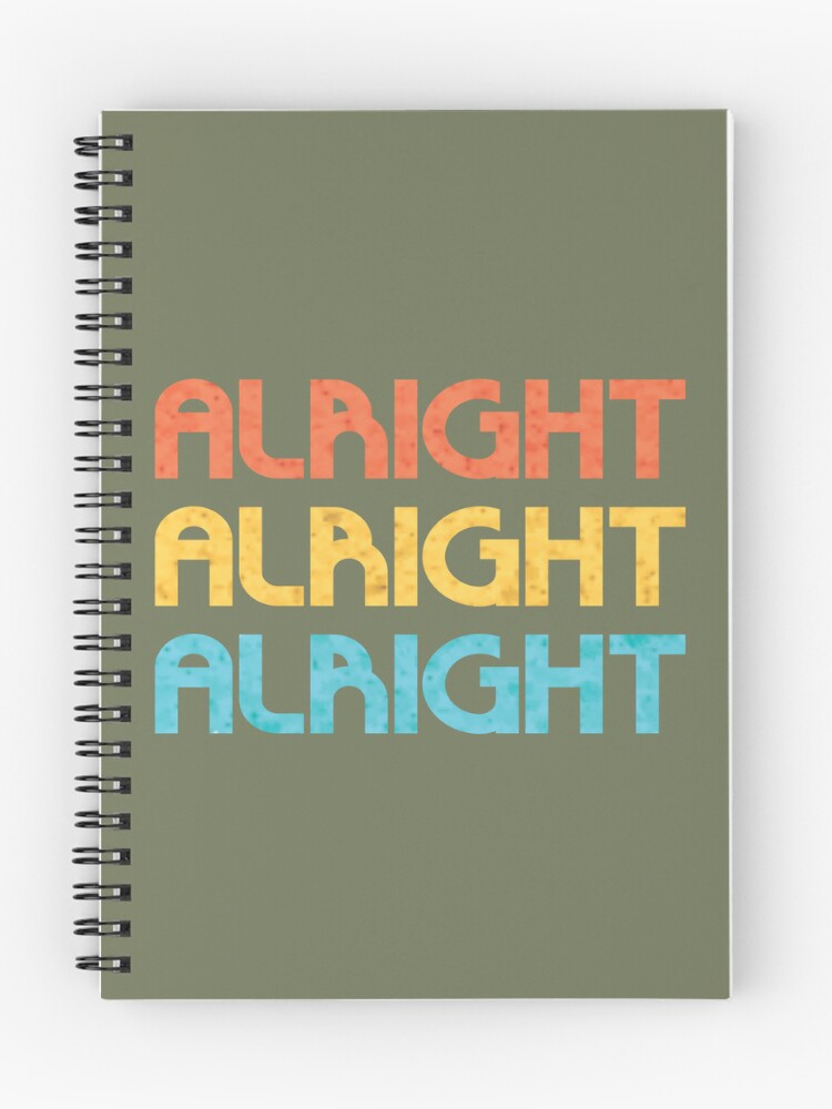 Thumbnail 1 of 3, Journal, Alright designed and sold by zerrdesign.