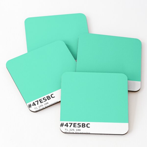 Item preview, Big Color Splotch: Medium Aquamarine designed and sold by hhoop.