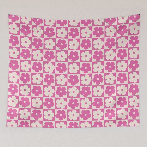 Item preview, Retro 90s Flower Checker designed and sold by ind3finite.